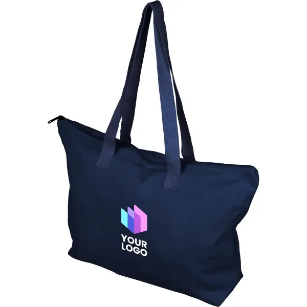 Shopper tote MALINA in policotone riciclato 330 g/m² - Immagine 2