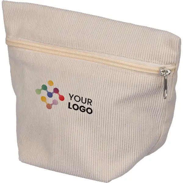 Beauty case TIA in velluto a coste personalizzabile - Immagine 2