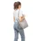Borsa tote TINO in velluto a coste personalizzabile - Anteprima 8