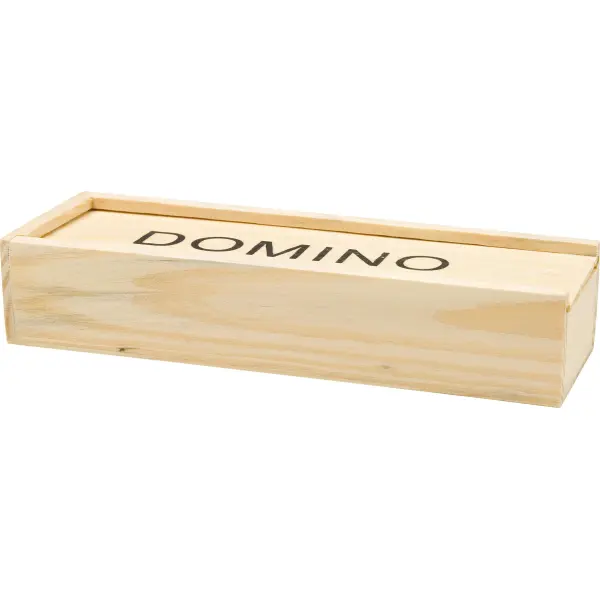 Gioco del domino ENID in legno riciclato promozionale - Immagine 5