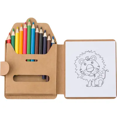 Set da colorare MARLON 12 pz. con stampa