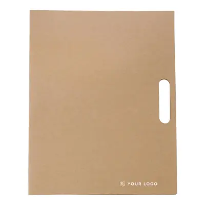 Cartella portadocumenti CHARLIE in cartone FSC® Mix - Immagine 2