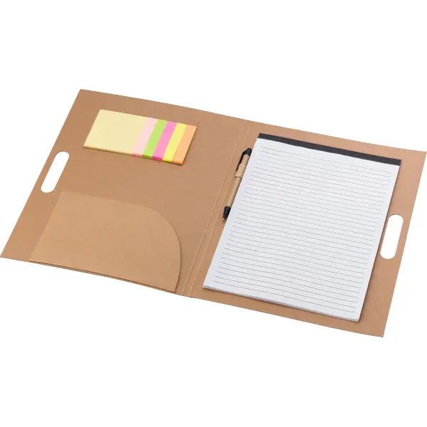 Cartella portadocumenti CHARLIE in cartone FSC® Mix - Immagine 1