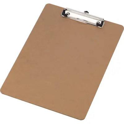 Portablocco Nimra in MDF riciclato A4 con stampa