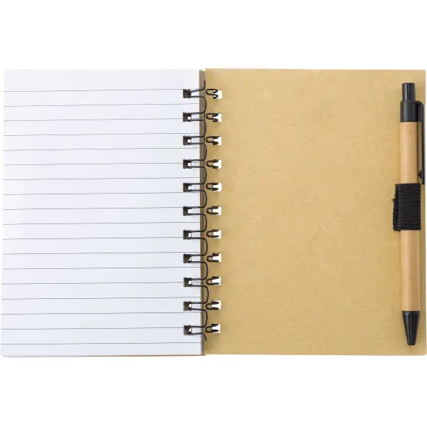 Taccuino bamboo NIALl con stampa del tuo logo - Immagine 8