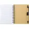 Taccuino bamboo NIALl con stampa del tuo logo - Anteprima 8