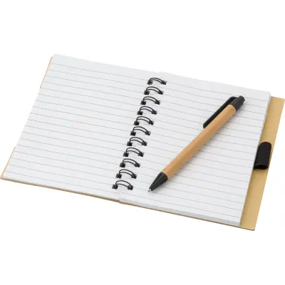 Taccuino bamboo NIALl con stampa del tuo logo - Immagine 6