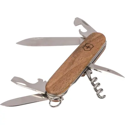 Coltellino tascabile SPARTAN WOOD 9,1 cm con stampa