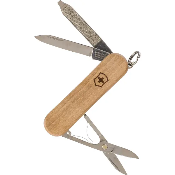 Coltellino tascabile VICTORINOX in legno personalizzato - Immagine 2