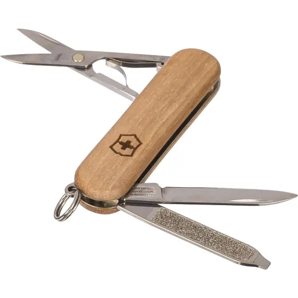 Coltellino tascabile VICTORINOX in legno personalizzato - Immagine 1