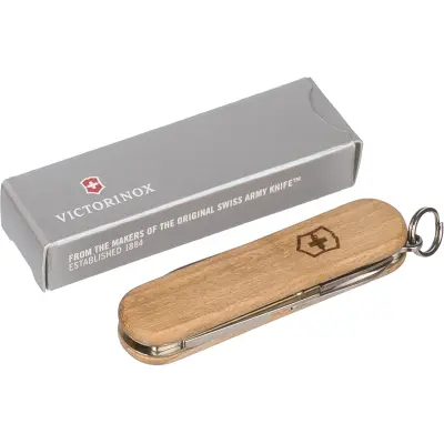 Coltellino tascabile VICTORINOX in legno personalizzato - Immagine 5