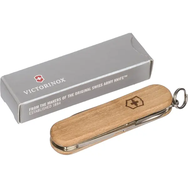 Coltellino tascabile VICTORINOX in legno personalizzato - Immagine 5