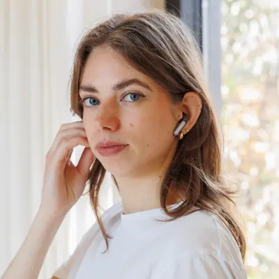 Auricolari wireless ARIA con stampa personalizzata - Immagine 7