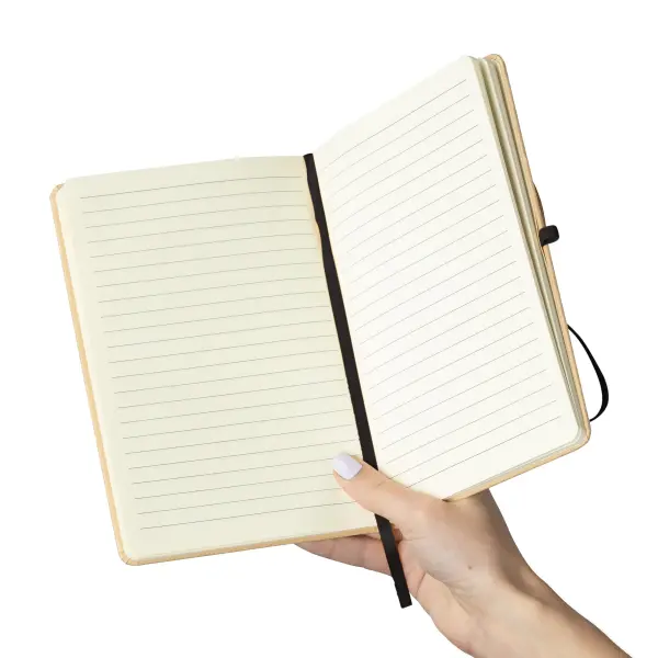 Taccuino kraft HAZE A5 con stampa del tuo logo - Immagine 36