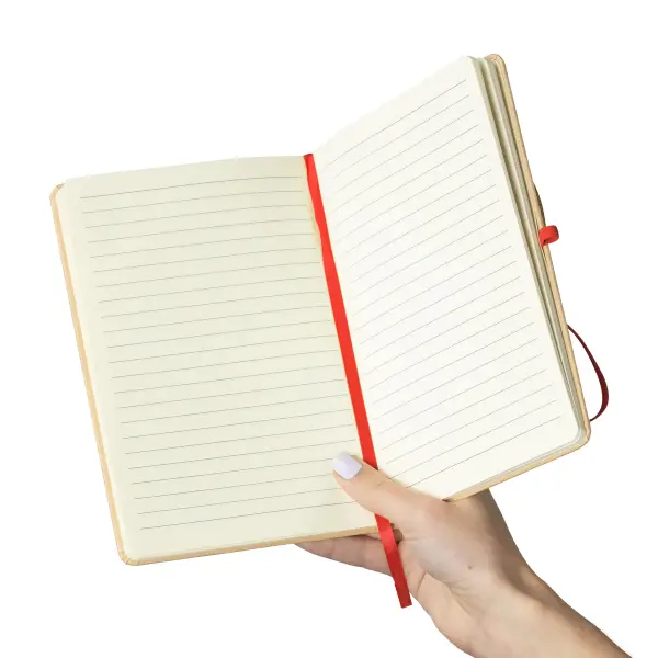 Taccuino kraft HAZE A5 con stampa del tuo logo - Immagine 21
