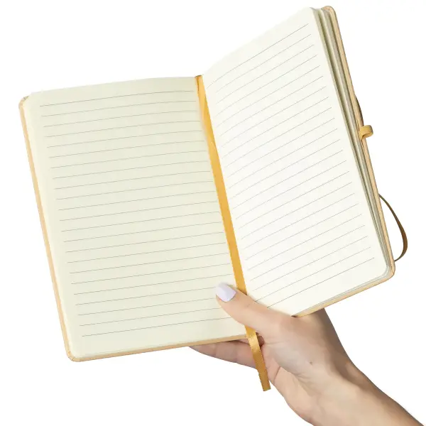 Taccuino kraft HAZE A5 con stampa del tuo logo - Immagine 44