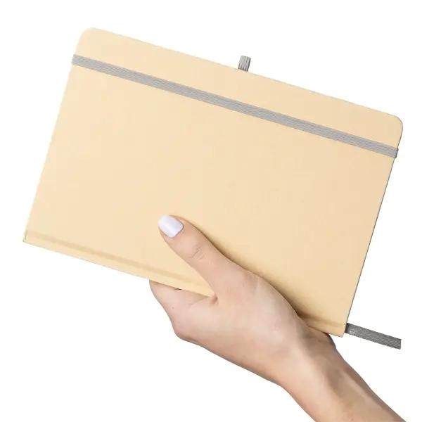 Taccuino kraft HAZE A5 con stampa del tuo logo - Immagine 12