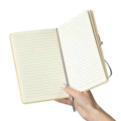 Taccuino kraft HAZE A5 con stampa del tuo logo - Immagine 13
