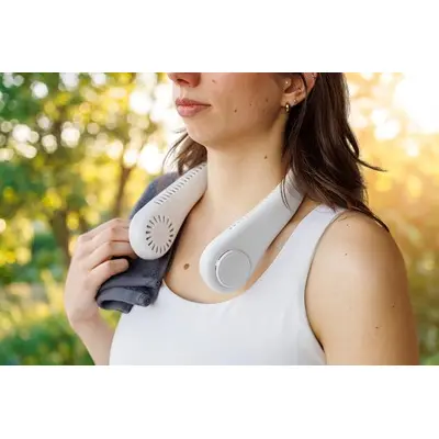 Ventilatore da collo FRESH in ABS personalizzabile - Immagine 7