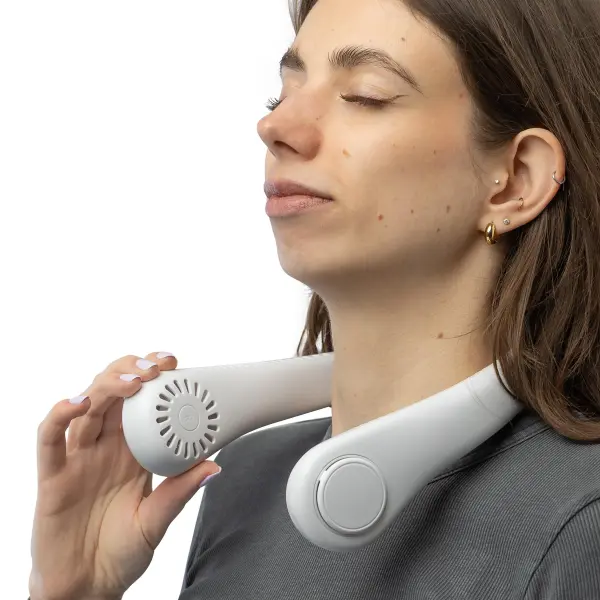 Ventilatore da collo FRESH in ABS personalizzabile - Immagine 4