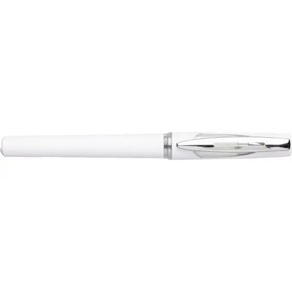 Penna roller in ABS con refill gel nero Karin - Immagine 13