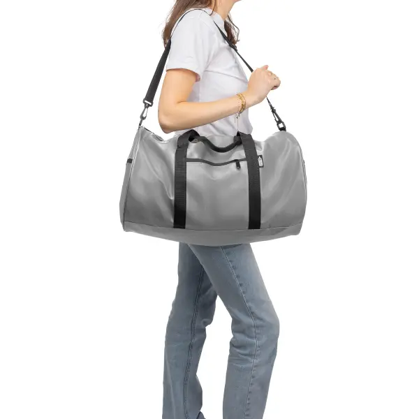 Borsa da viaggio AISHA rPET 40L personalizzata - Immagine 23