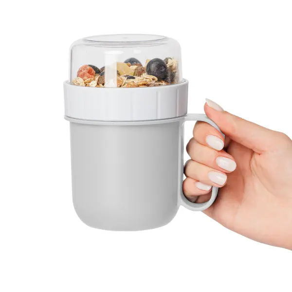 Lunch box NIVO 450 ml con scomparti e maniglia laterale - Immagine 6