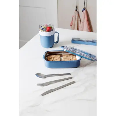 Porta pranzo set posate BRISIO 3 pz in acciaio inox - Immagine 30