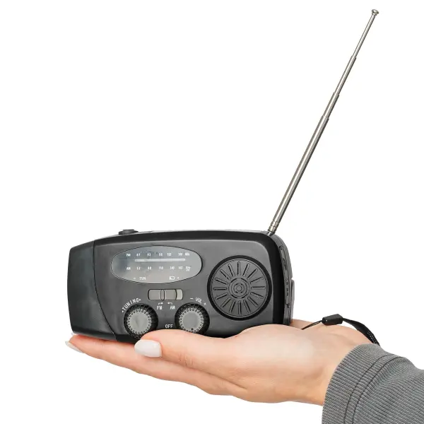 Radio d'emergenza SOLAN riciclata, 1200 mAh - Immagine 30