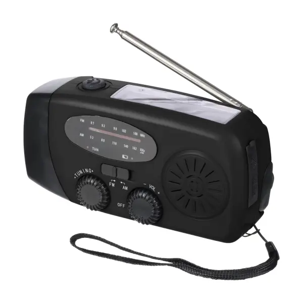 Radio d'emergenza SOLAN riciclata, 1200 mAh - Immagine 28