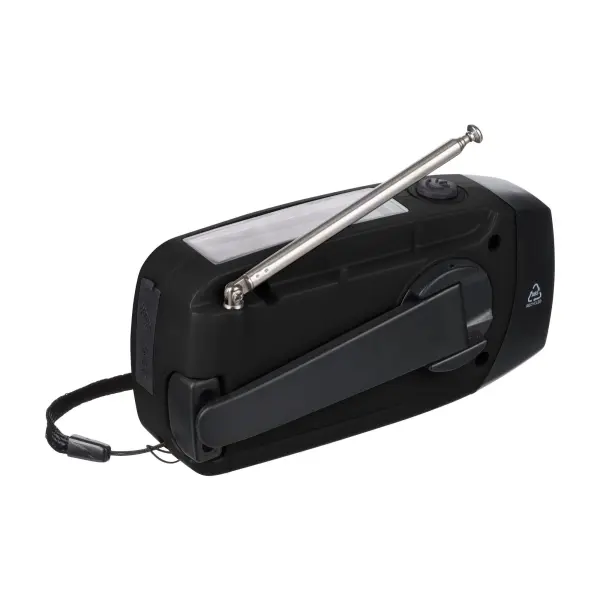 Radio d'emergenza SOLAN riciclata, 1200 mAh - Immagine 29