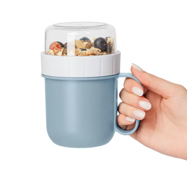 Lunch box NIVO 450 ml con scomparti e maniglia laterale - Immagine 31