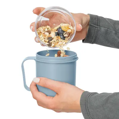 Lunch box NIVO 450 ml con scomparti e maniglia laterale - Immagine 33
