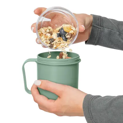 Lunch box NIVO 450 ml con scomparti e maniglia laterale - Immagine 16