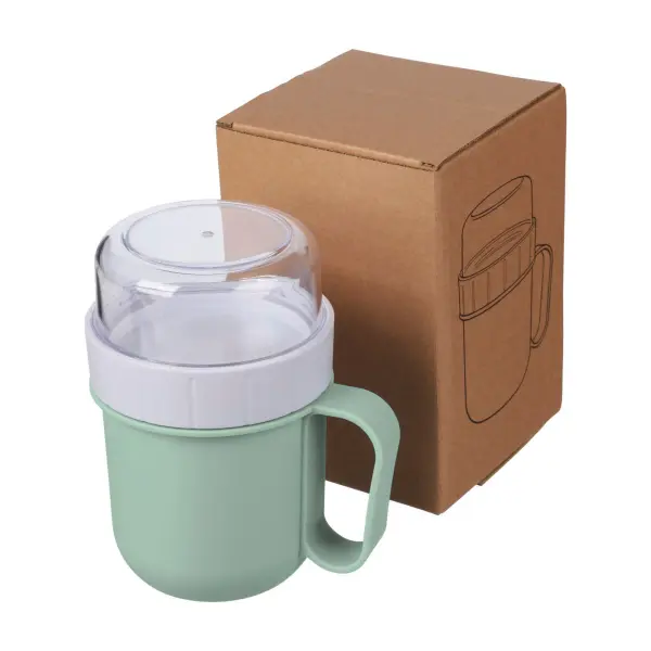 Lunch box NIVO 450 ml con scomparti e maniglia laterale - Immagine 18
