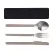 Porta pranzo set posate BRISIO 3 pz in acciaio inox - Anteprima 15