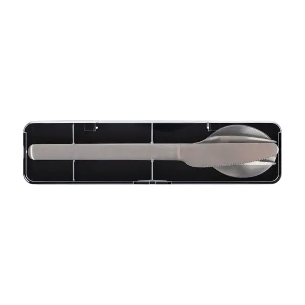 Porta pranzo set posate BRISIO 3 pz in acciaio inox - Immagine 16