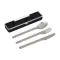 Porta pranzo set posate BRISIO 3 pz in acciaio inox - Anteprima 11