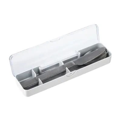 Porta pranzo set posate BRISIO 3 pz in acciaio inox - Immagine 3