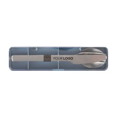 Porta pranzo set posate BRISIO 3 pz in acciaio inox - Immagine 24