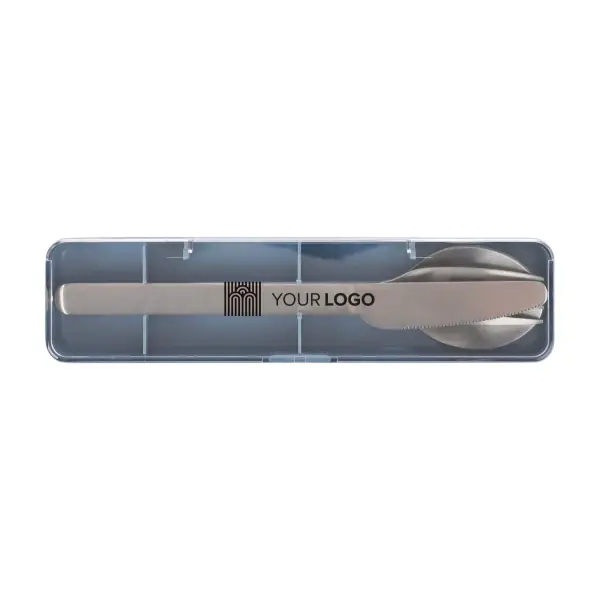 Porta pranzo set posate BRISIO 3 pz in acciaio inox - Immagine 24