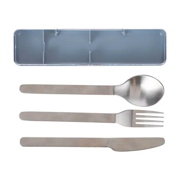 Porta pranzo set posate BRISIO 3 pz in acciaio inox - Immagine 27