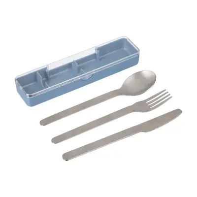 Porta pranzo set posate BRISIO 3 pz in acciaio inox - Immagine 20