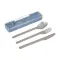 Porta pranzo set posate BRISIO 3 pz in acciaio inox - Anteprima 20