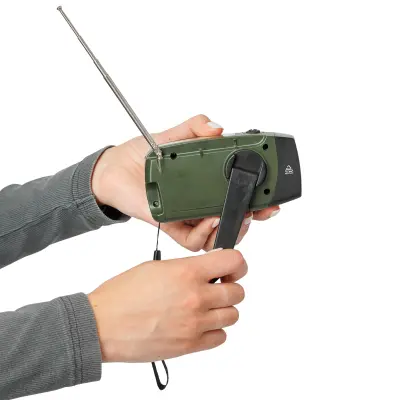 Radio d'emergenza SOLAN riciclata, 1200 mAh - Immagine 53