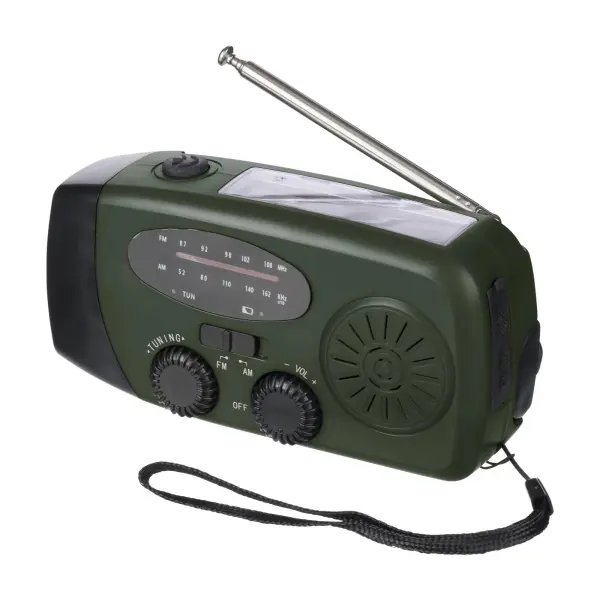 Radio d'emergenza SOLAN riciclata, 1200 mAh - Immagine 50