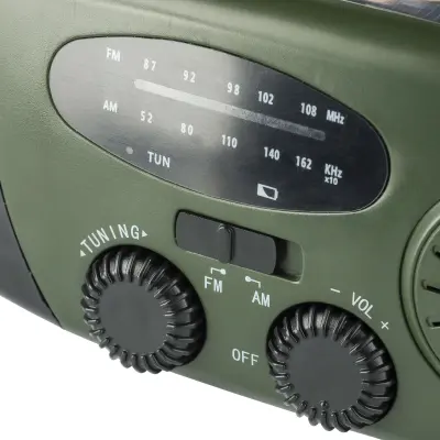 Radio d'emergenza SOLAN riciclata, 1200 mAh - Immagine 58