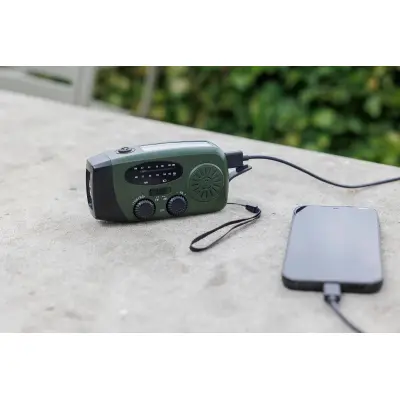 Radio d'emergenza SOLAN riciclata, 1200 mAh - Immagine 62
