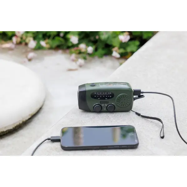 Radio d'emergenza SOLAN riciclata, 1200 mAh - Immagine 63