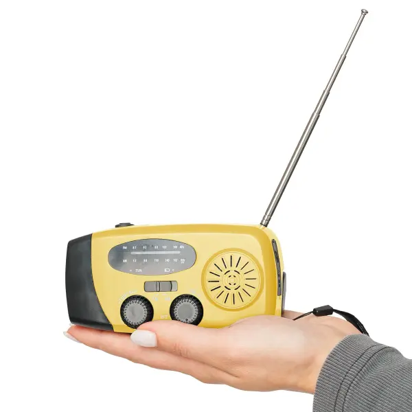 Radio d'emergenza SOLAN riciclata, 1200 mAh - Immagine 18